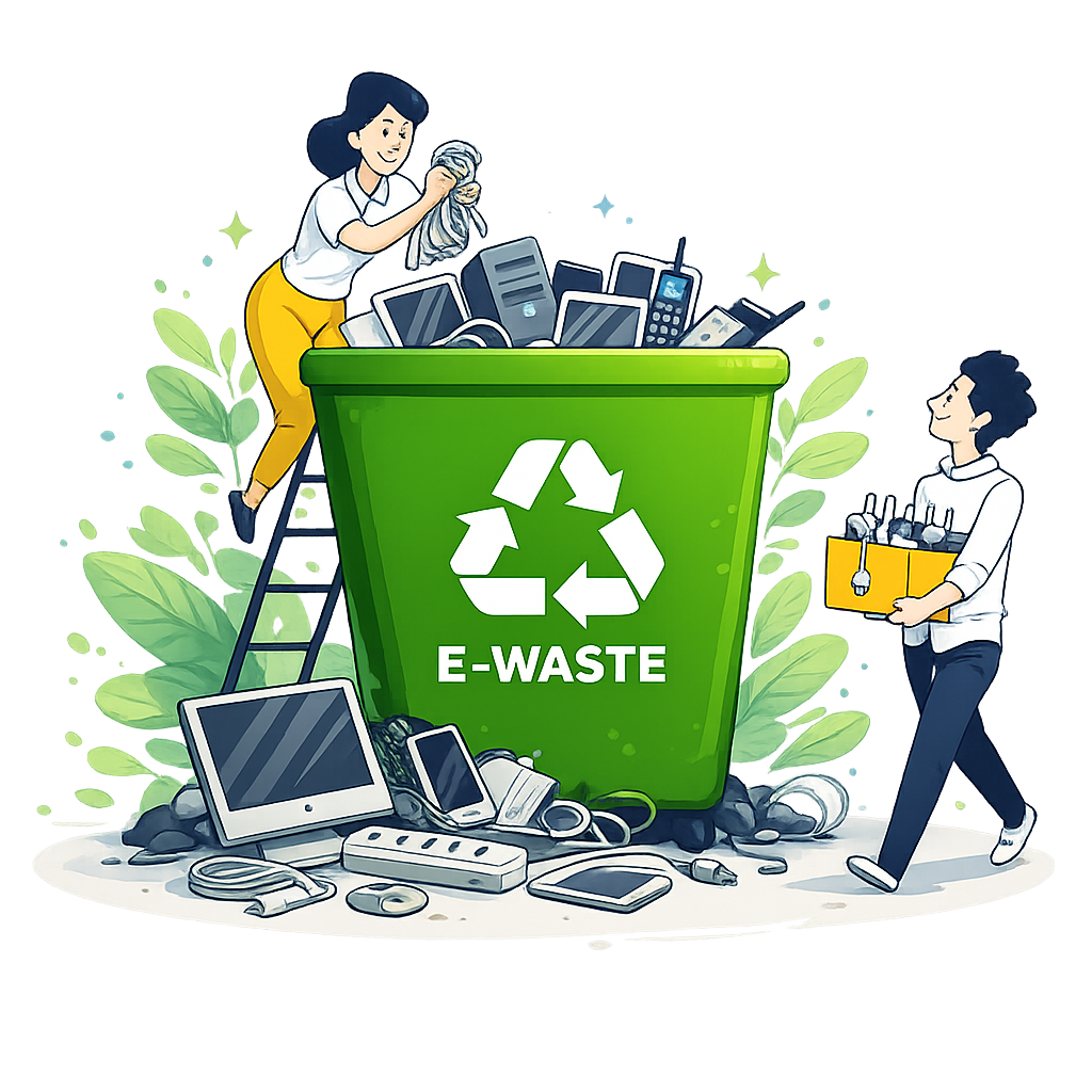 E-waste recycling services Delhi